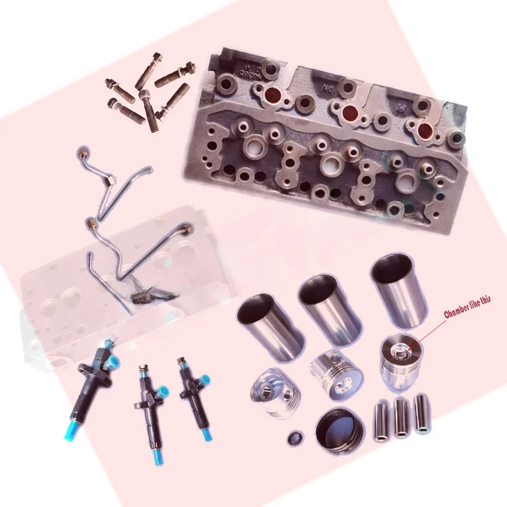 Головка цилиндра с поршневой группой топливный инжектор может заменить swirl NJ385