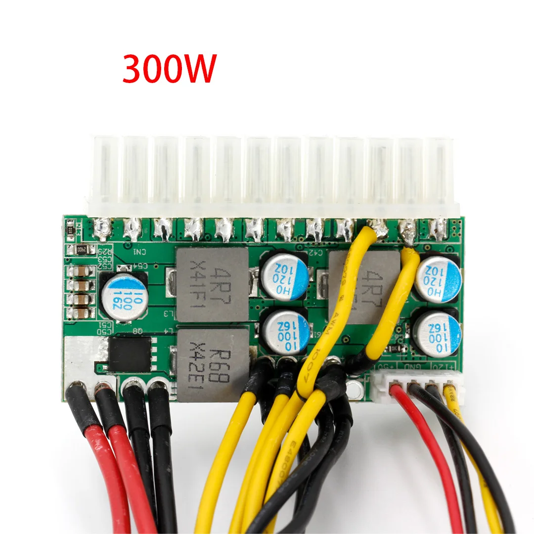 300 Вт 12 В постоянного тока ATX Встроенный модуль питания Pico PSU прочная плата