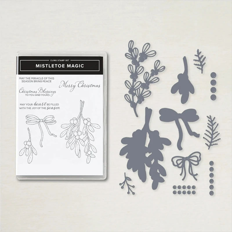 

New Arrival 2022 Christmas Metal Cutting Dies and Clear Stamp DIY Scrapbooking Card Paper Crafts Making Photo Album Decor