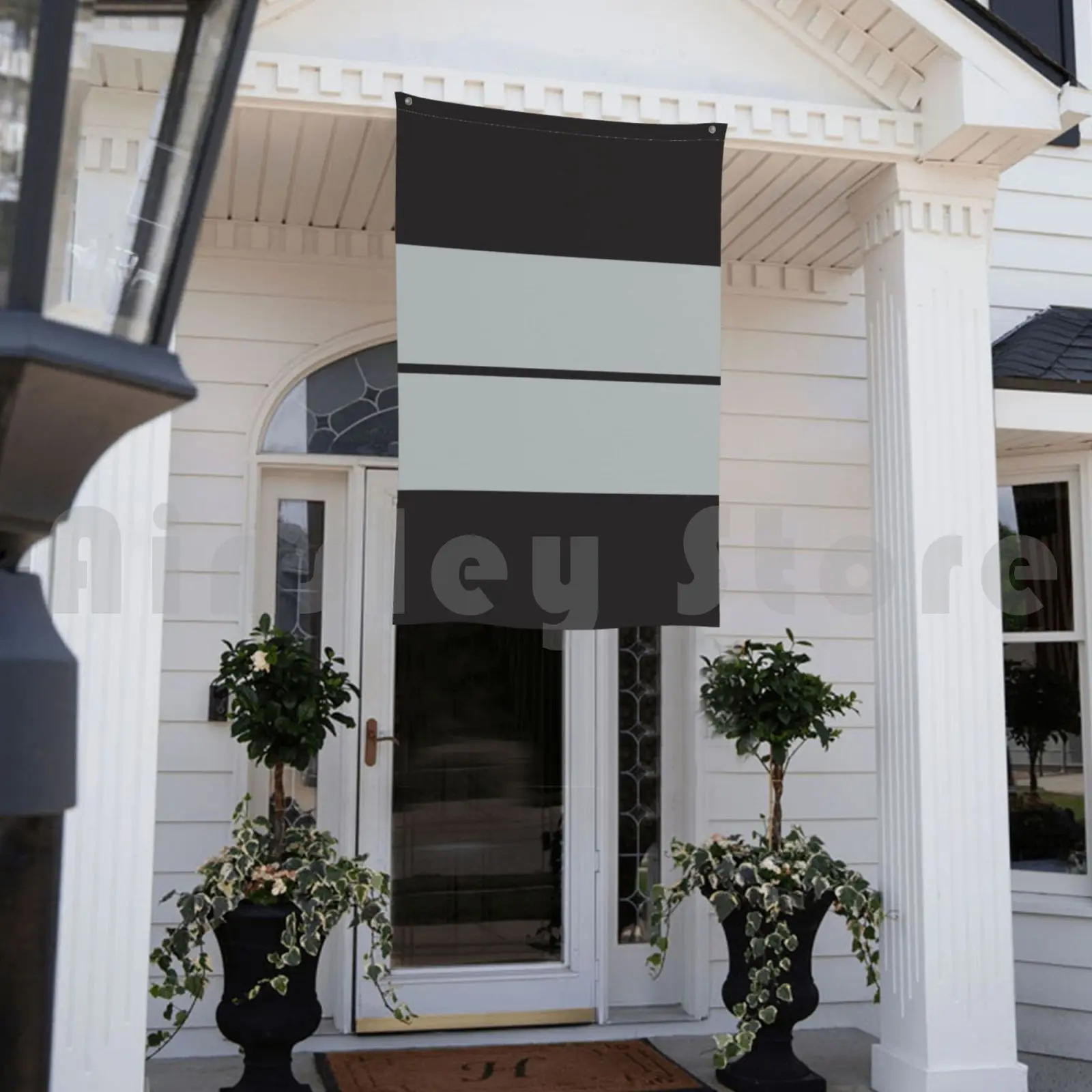 Le Mans 1966 Winner Silver Gt40 Stripes-Bruce Mclaren Chris Amon Outdoor Decor Flag Car 427 289 7 Litre |