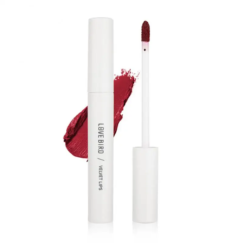 

Velvet Lip Glaze Soft Moisturizing Waterproof Non-sticky Easy To Wear High Color Rendering Belleza Labiales 4 Colors Available