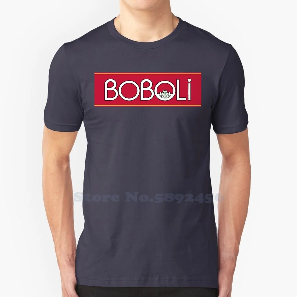 

Boboli Pizza Logo Casual T Shirt Top Quality Graphic 100% Cotton Tees