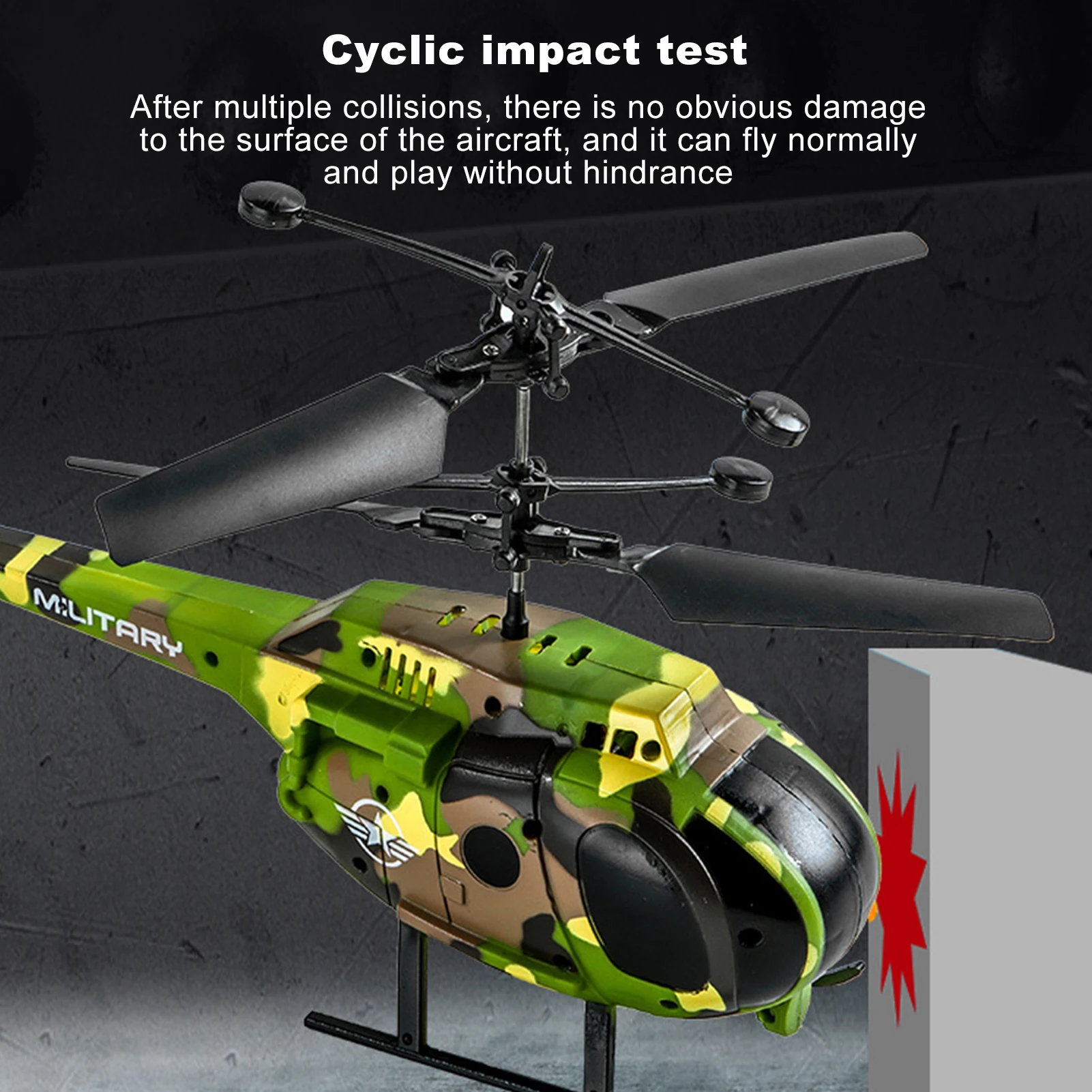 Вертолет с дистанционным управлением 2 4G самолёт 2CH RC анти-столкновения прочный