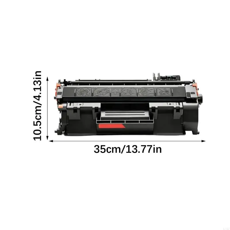 Фото CF280A Совместимый тонер-картридж для мгновенной установки из переработанного пластика. Печать документов для делового K1KF №4