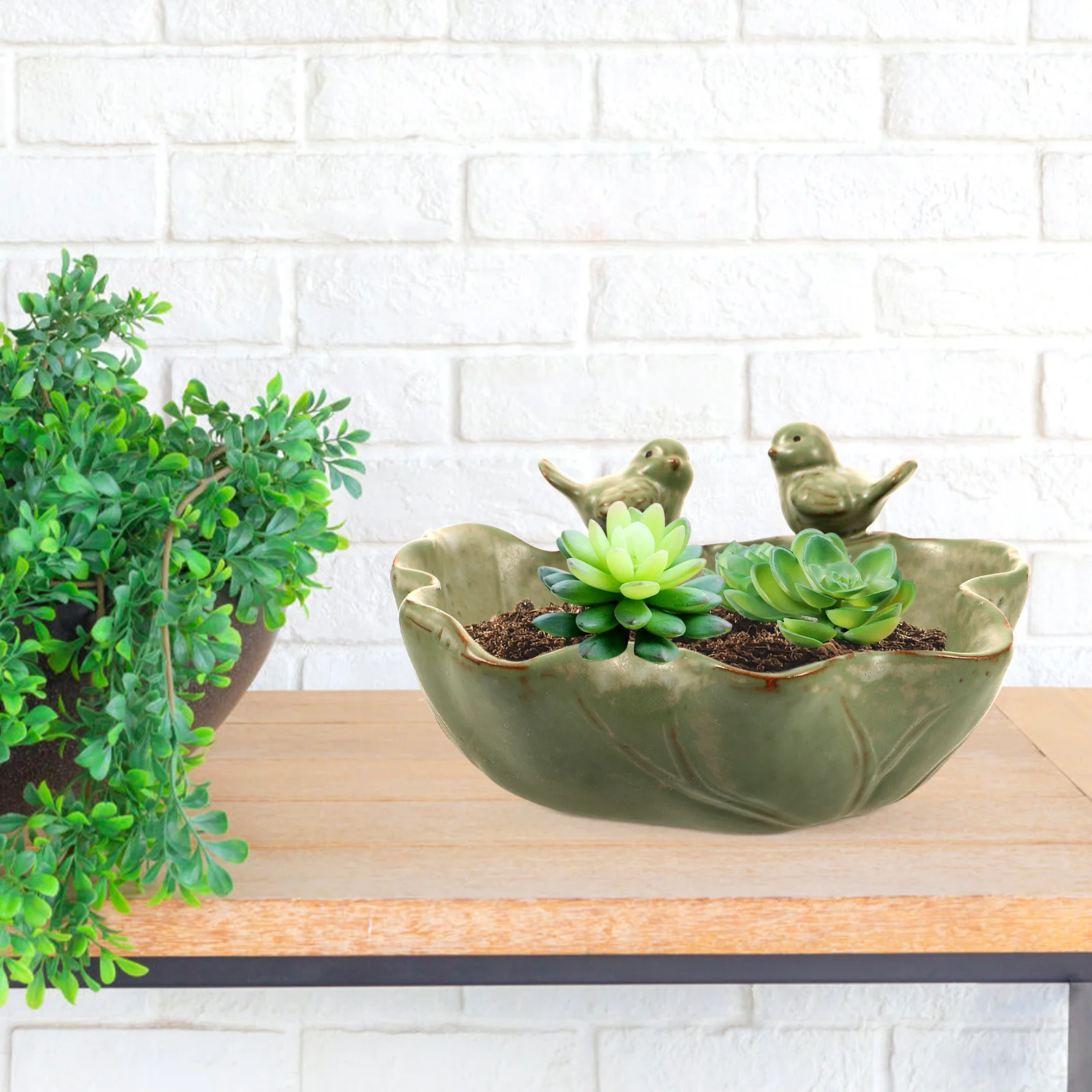 

Decorative Flower Pot Home Ceramic Flower Pot Small Planter for Indoor