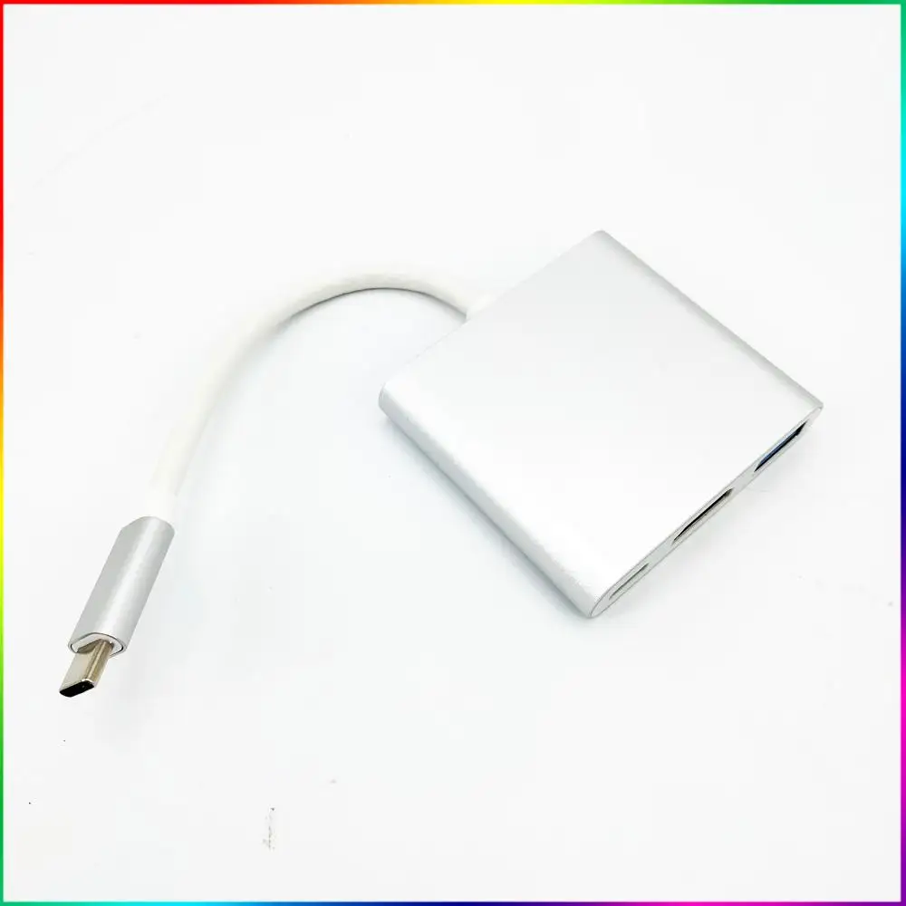 

3 в 1, адаптер USB 3,1 типа C