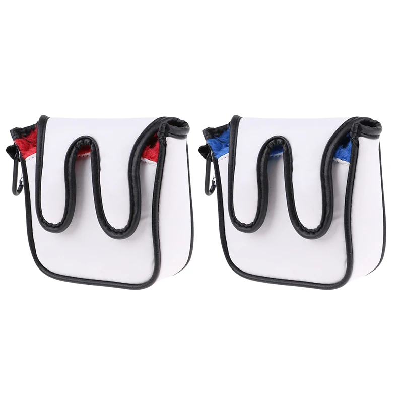 

Square Golf Mallet Putter Head Cover Club Protector Headcover Golf Club Accessories