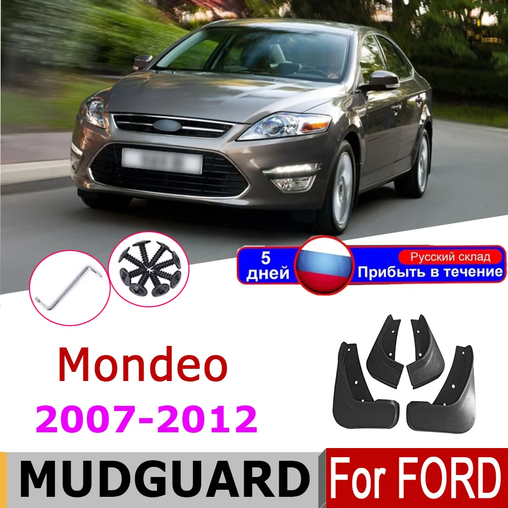 

Mudguard For Ford Mondeo MK4 2008 Fusion 2012~2007 Front Rear Fender Mud Flaps Guard Splash Flap Mudguards Accessories 2011 2010