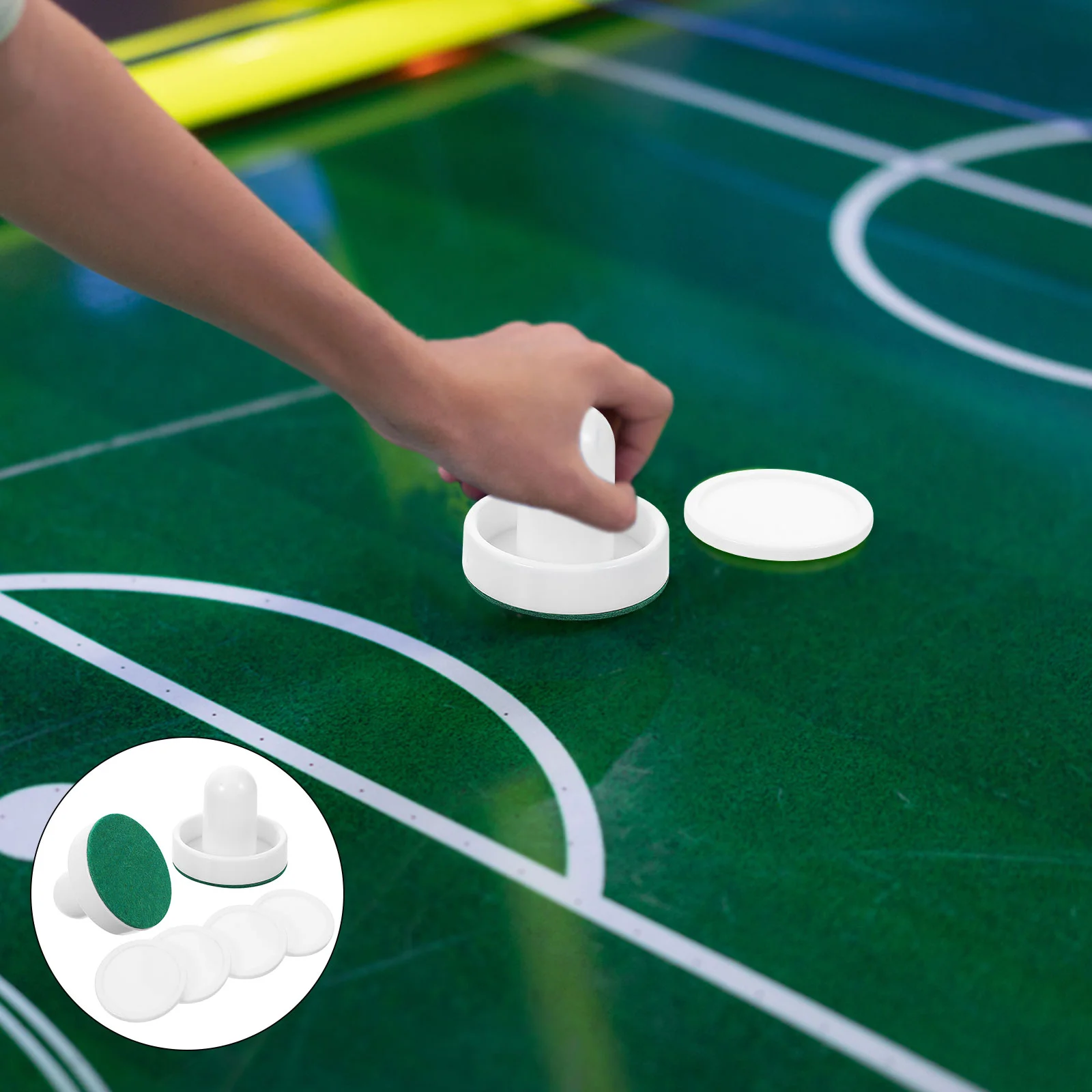 1 комплект толкателей для хоккея с шайбами сменные аксессуары игровые столы