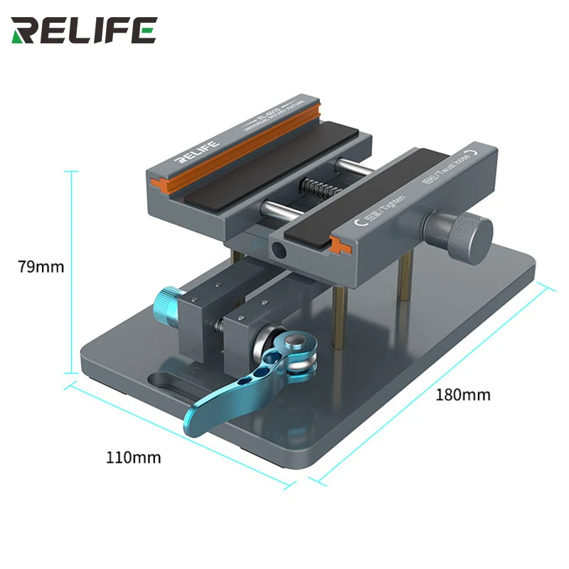 

RL-601S Universal Mobile Phone Rear Glass Cover Removal Tool 360° Free Rotating Fixture Of Back Cover Bracket Removal Repair
