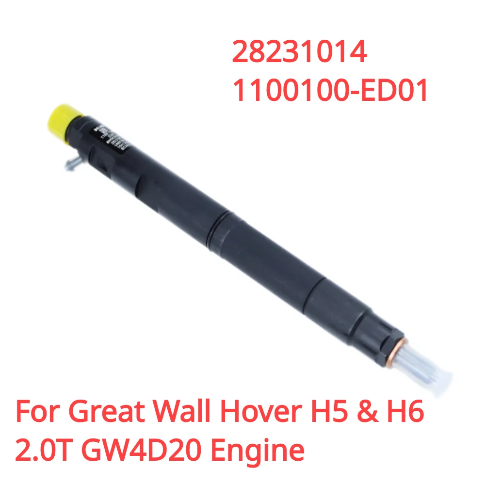 

Original 28231014 1100100-ED01 New Diesel Injector Nozzle Delphi For Great Wall Hover H5 H6 GW4D20 2.0T Engine