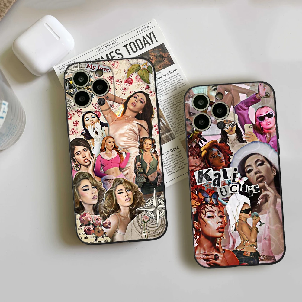 Чехол для IPhone 15 Pro Mother Kali uchi, чехол для телефона IPhone 11 12 13 14 Pro XR XS MAX 14 Plus SE 13 Pro, черные чехлы для Iphone