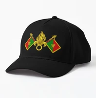 french foreign legion fanion et grenades print cap unisex four seasons outdoor sun protection hat