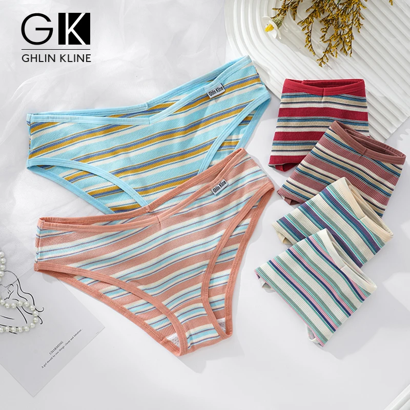 

Cotton Colorful трусы женские Ladies' Panties Comfort Underwear Briefs For Women Sexy Mid-Rise Intimates Lingerie