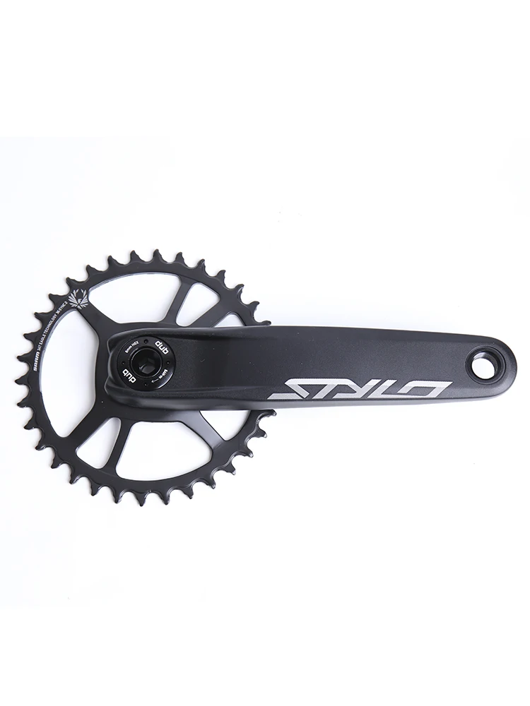 NEW ORIGINAL SRAM Truvativ Stylo Eagle Dub Crankset 1X12 12V MTB Bicycle Bike 34T 175mm Steel Chainring Chain Wheel Black | Спорт и