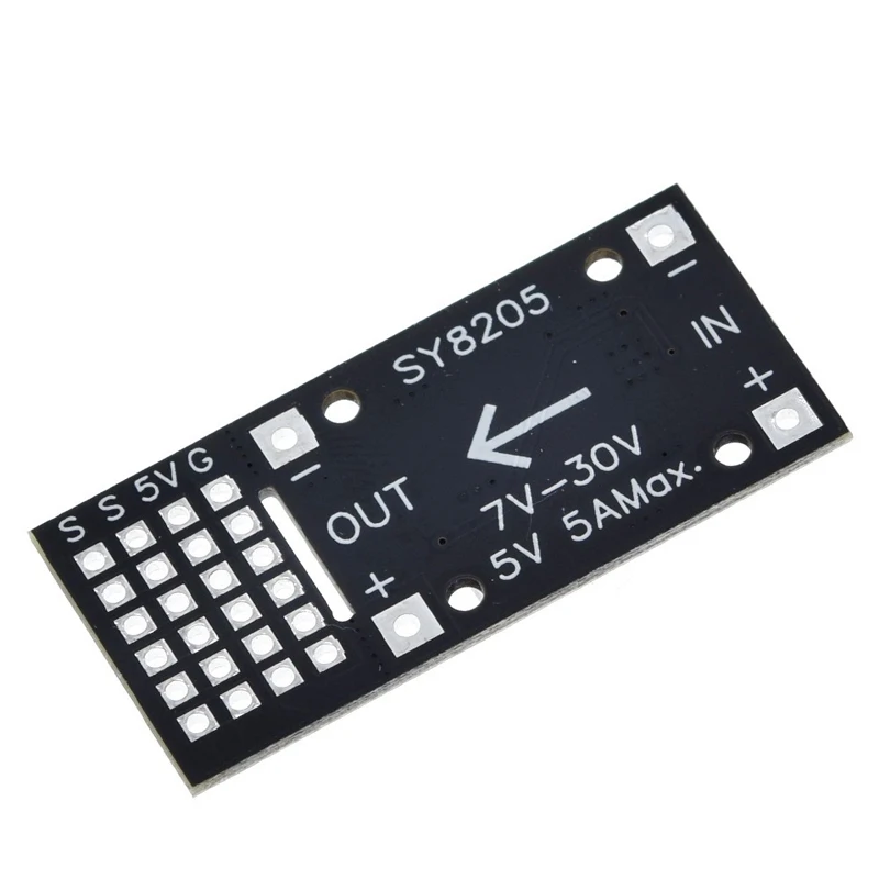 1/2 ~ 50/100Pcs DC-DC Step Down MP2482 SY8205 5A DC Buck Module 7V-24V to 5V сервопривод плата питания
