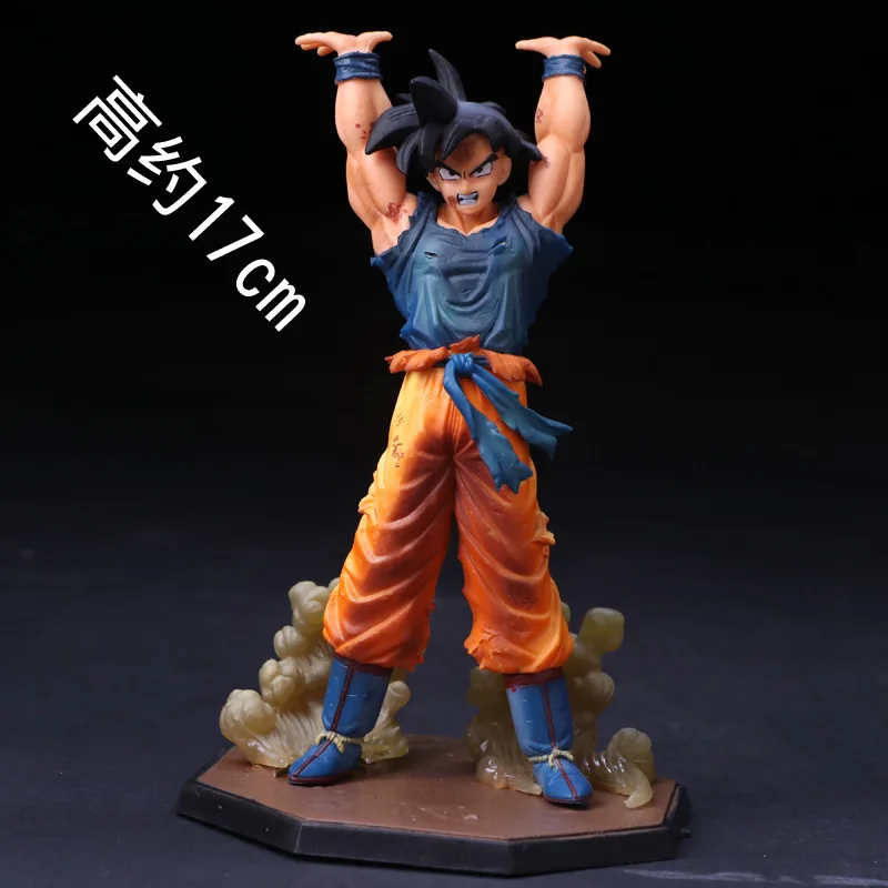 

Фигурки героев аниме Dragon Ball Z ZERO Son Goku Genki Dama Spirit Bomb Коллекционная модель куклы игрушки Фигурки Brinquedos 17 см
