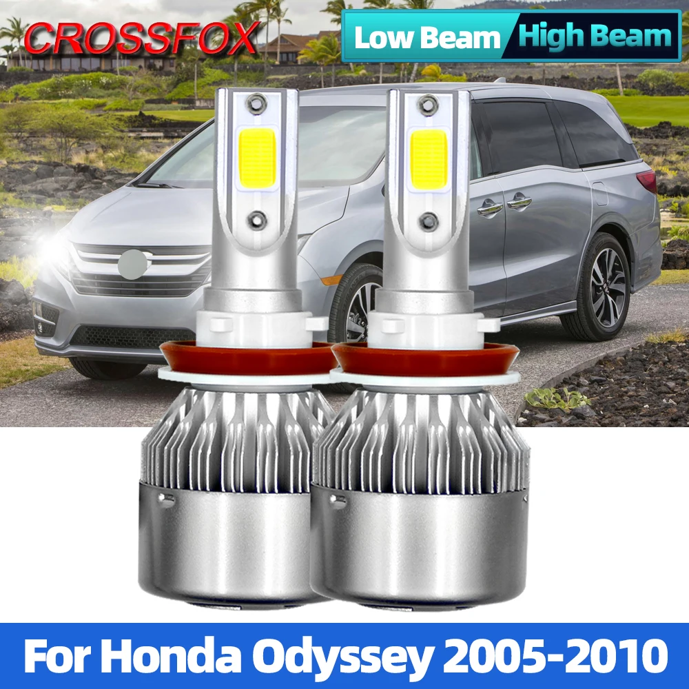 

Led Headlights Canbus 12000LM Auto Lamps Hb3 Hb4 Car Headlamps Bulbs 6000K 9005 9006 Car Lights For Honda Odyssey 2005-2010