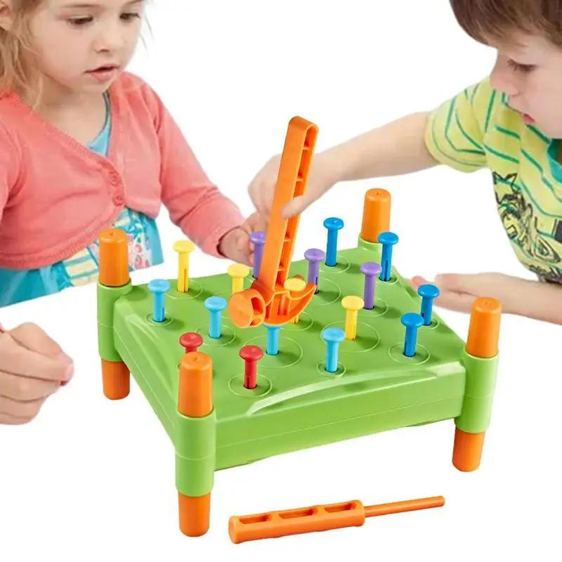 

Peg Boards For Children Montessori Toys For Kids Learning Fine Motor Skills Color Matching And Hand-Eye Coordination Stacking