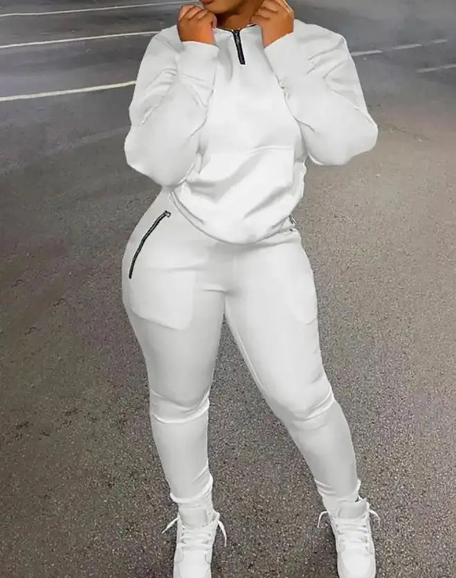 Женский комплект из двух предметов модный дизайнерский топ с высоким воротником