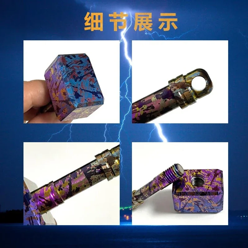 EDC титановые бусины A Kinife подвеска украшения ожерелье браслет снаряжение для