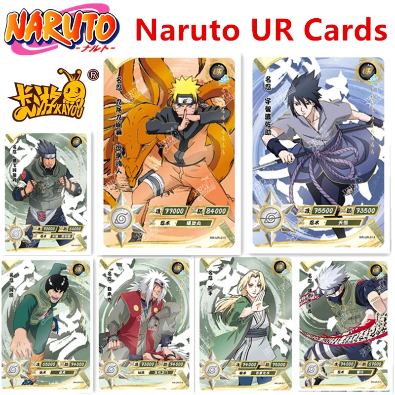 

Редкие блестящие UR-карты из аниме «Наруто», 029-056, Какаси, Саске, Сакура, Джирайя, хозуки, гэнгетсу, коллекционная игра, карточка, игрушка, Пода...