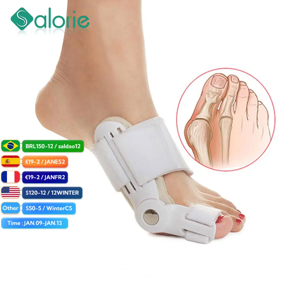 

Ортопедический корректор для ног Bunion корректор для ног корректор для большого пальца кости коррекция для педикюра выпрямитель для ухода за...