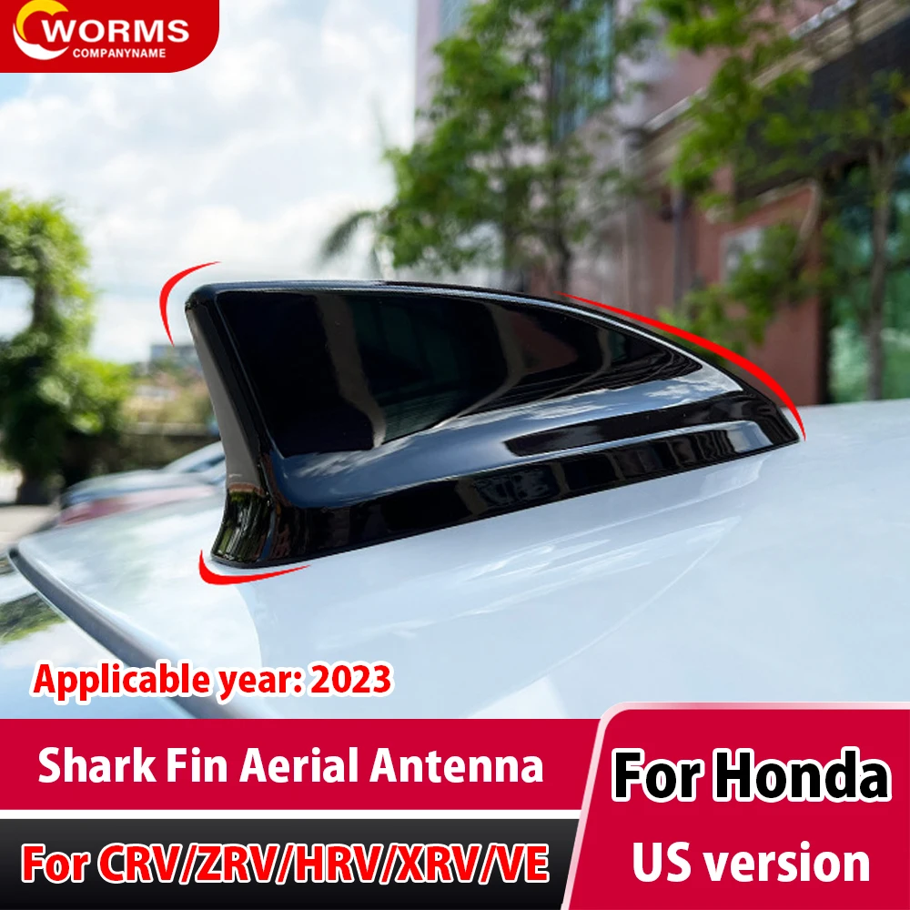 

For Honda CRV Car Antennas Shark Fin Antenna Auto Radio Signal Aerials Roof Antennas Styling ZRV HRV XRV VEZEL 2023 US Version
