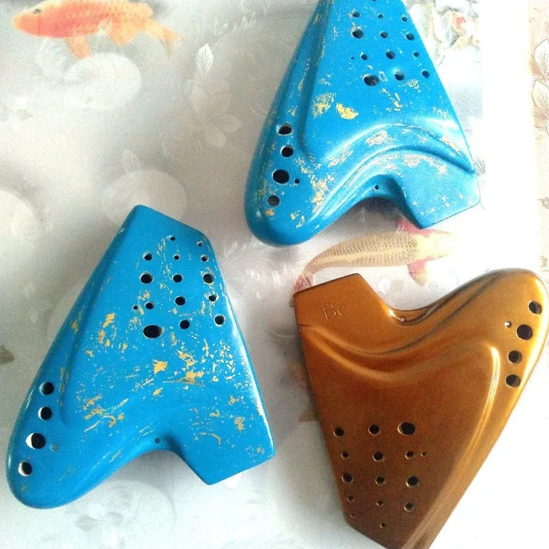 16 отверстий тройные инструменты Ocarina Orff профессиональные музыкальные of Time