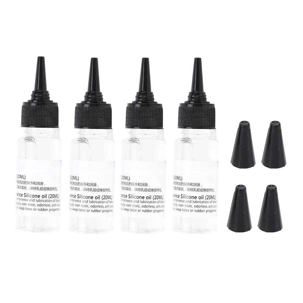 

4Pcs Diving Shoes Wetsuit Maintenance Silicone Oil Anti Oxidation for Latex Rubber Products