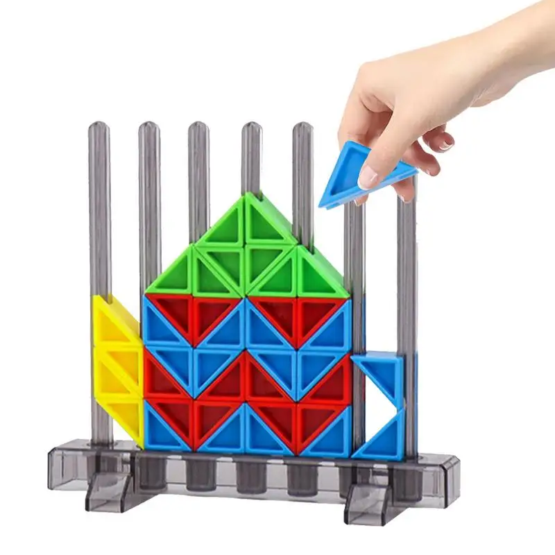 

3D пазл головоломка танграмма мышление тренировочная игра Монтессори игрушки формы головоломки карточная игра Обучающие игрушки для детей
