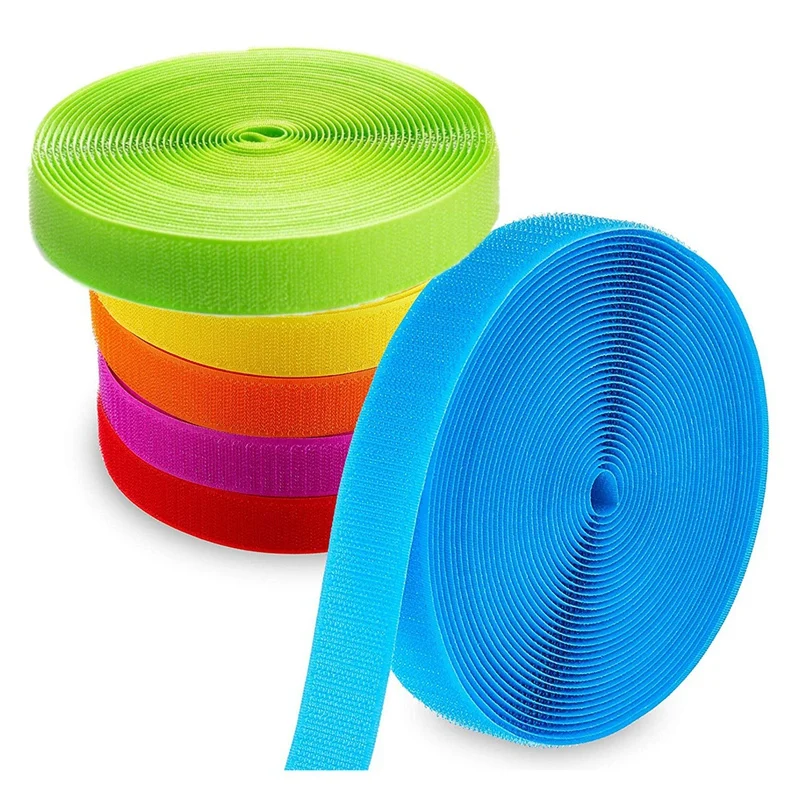 

6 Rolls 147 Feet Carpet Marker Strips Nylon Carpet Strips For Teachers And Social Distancing, 6 Colors