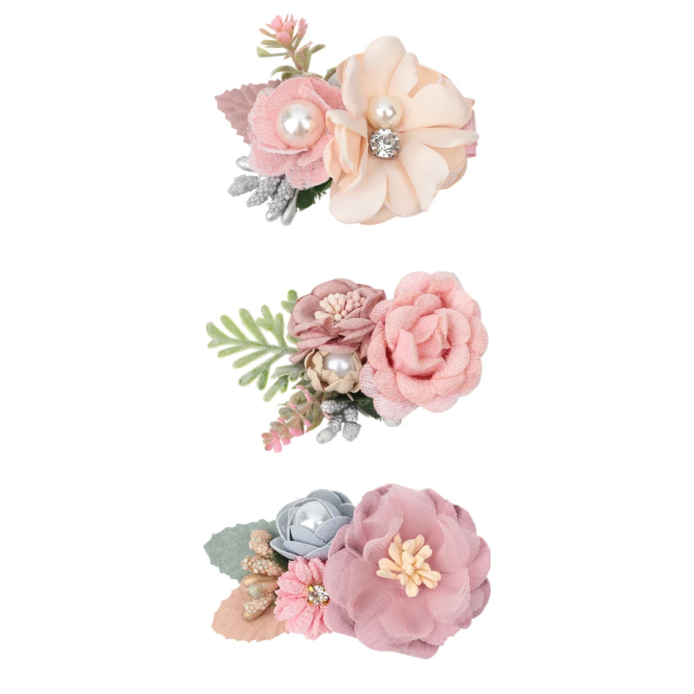 

Chiffon Flower Baby Hair Clips Pins Kids Hairpins Pins for Girls Clip סיכות לשיער לתינוקות Hair Accessories Toddlers Headwear