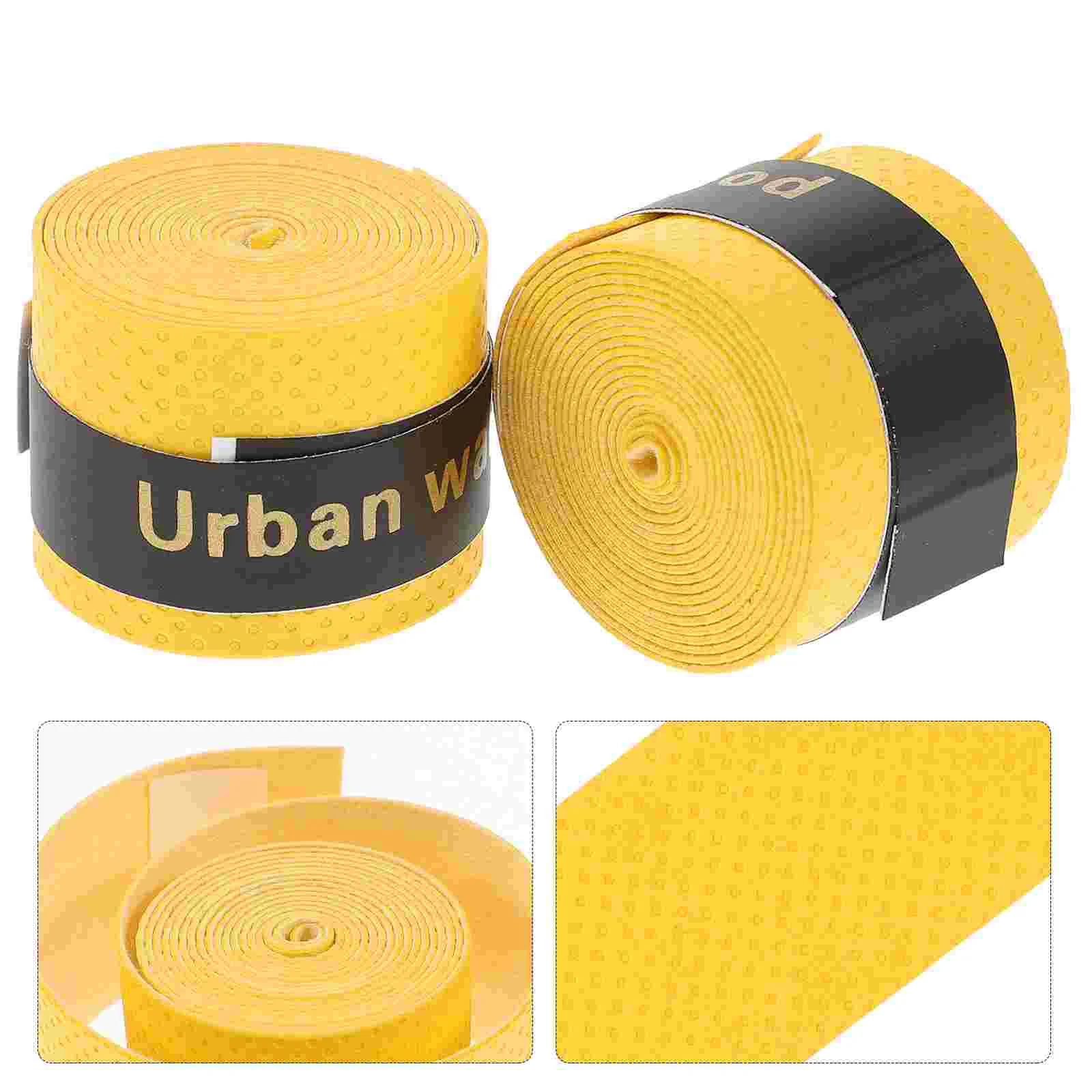 

60PCS Sweat Absorbent Anti-Slip Tapes Racket Straps Racket Grip Wrapping Bands