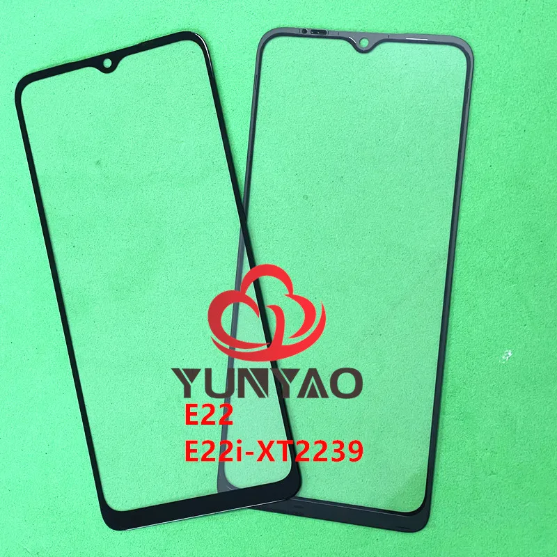 10 шт. OCA + сенсорный экран Внешний ЖК передний Стеклянная крышка объектива для