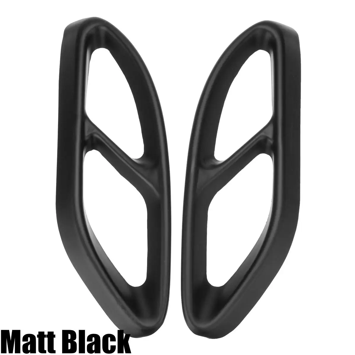 

Pair Stainless Steel Rear Dual Exhaust Pipe Stick Cover For Benz E/C/B/A Class GLC/GLS/GLE Class CLA Exhaust Headers matte black