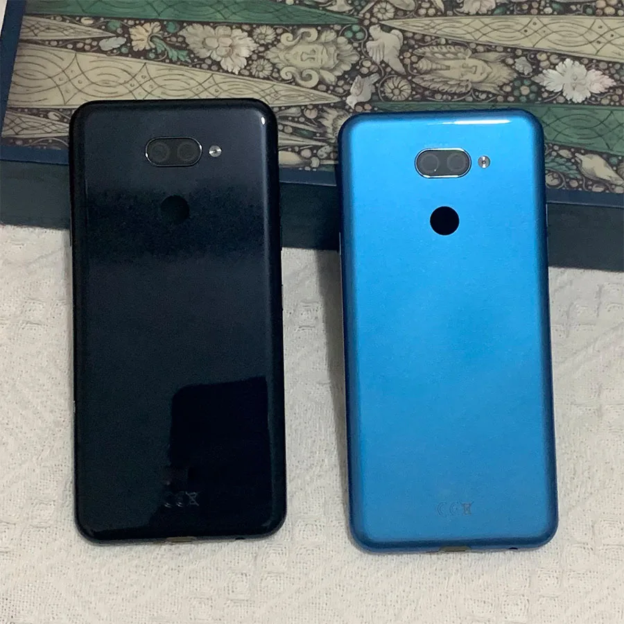 

Original For LG K40s Battery Cover Back Plastic Rear Door Housing Panel Case For LG K40s Back Battery Cover With Lens