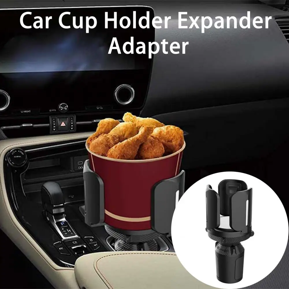 

Car Cup Holder Expander Adapter Adjustable Base Pad Water Bottle Organizer Multifunctional Snack Bottles Cups Drinks Holder