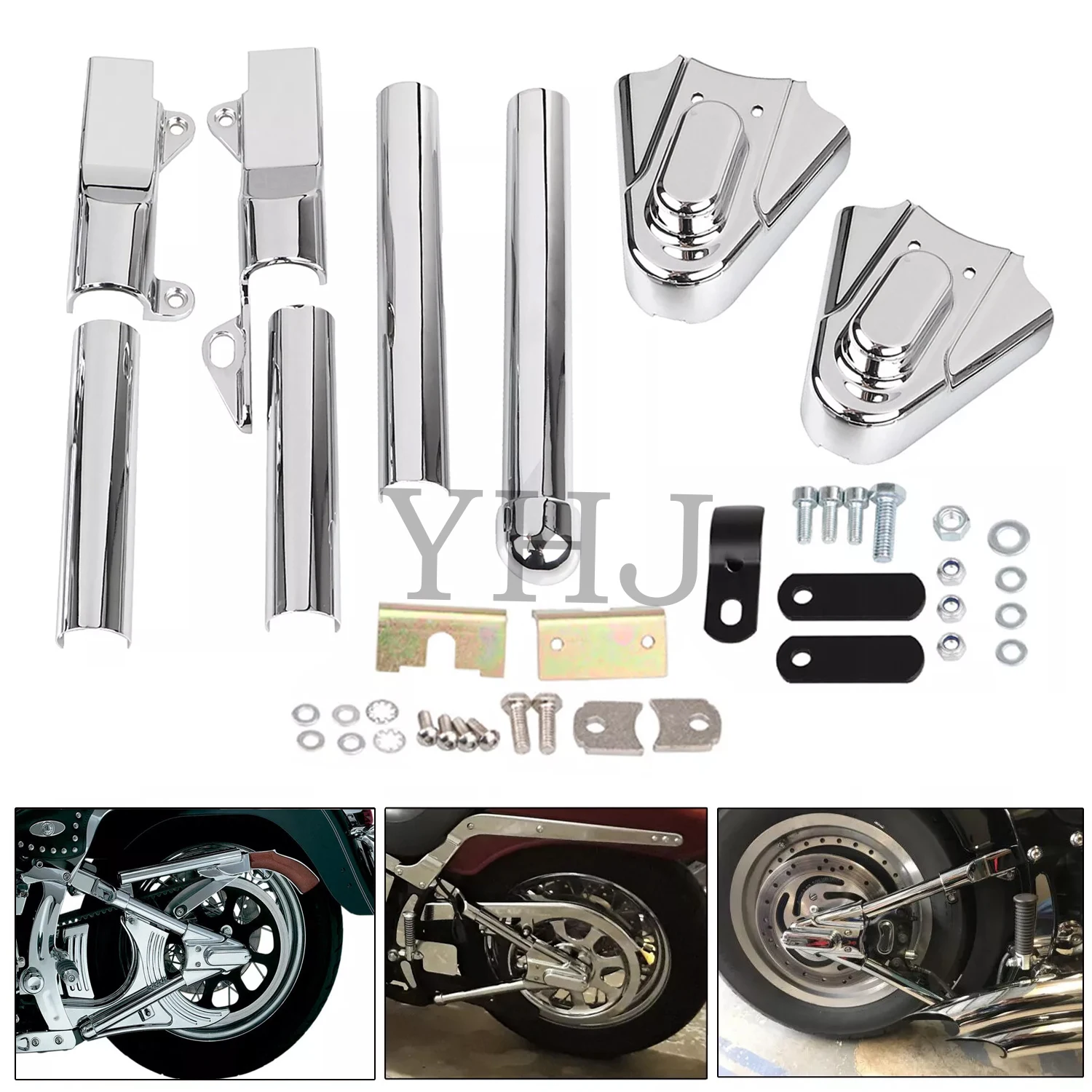 Задние крышки фантомной оси маятника для мотоцикла Harley Softail FXST EFI FXSTI FLSTC FLSTCI FLSTS