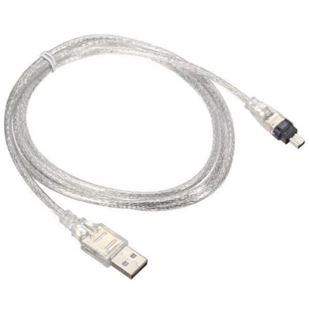 1.5M/5FT USB 2.0 Male to 4 Pin IEEE 1394 Cable FireWire Lead Adapter Converter | Электроника