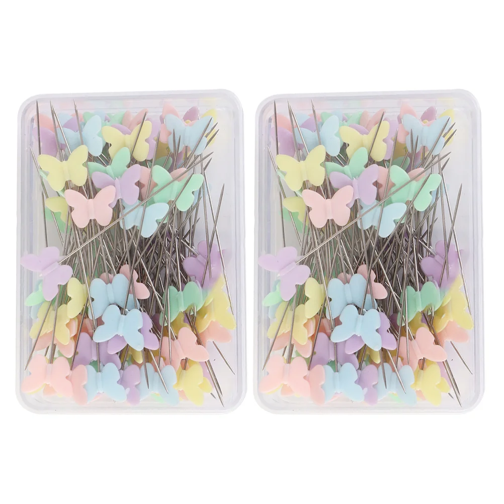 

Pin Sewing Straight Head Needle Markingquilting Butterflies Dressmakerflat Map Corsagedecorative Tacks Push Animal Jewelry