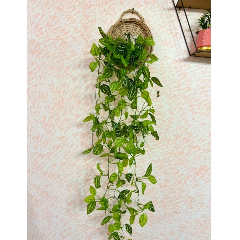 

EQIANAO Искусственный зеленый ротанг 100 см