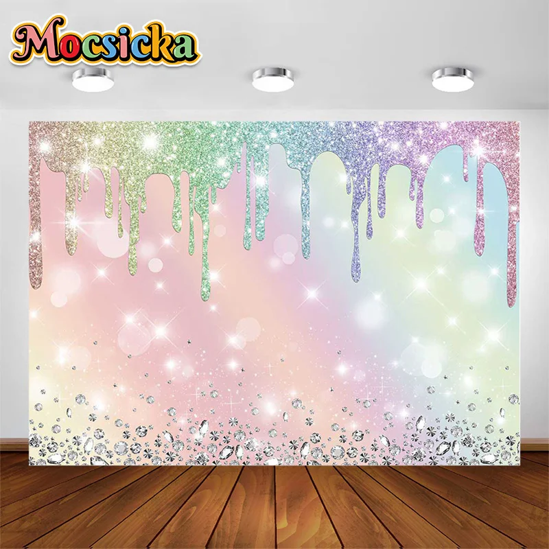 

Masonry Glitter Photography Backdrops Scattered Scenery Decor Birthday Party Decor Props Backgrounds Kids Adults Photozone