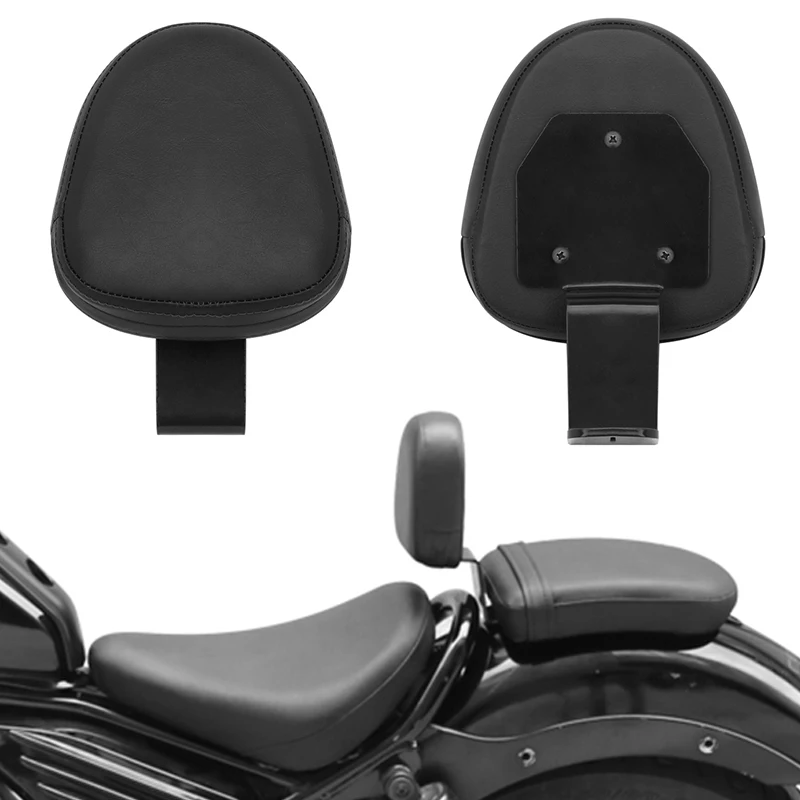 Черная передняя подкладка на спинку мотоциклетного водителя для Honda Rebel 300 500 CMX300 CMX500 2017-2023