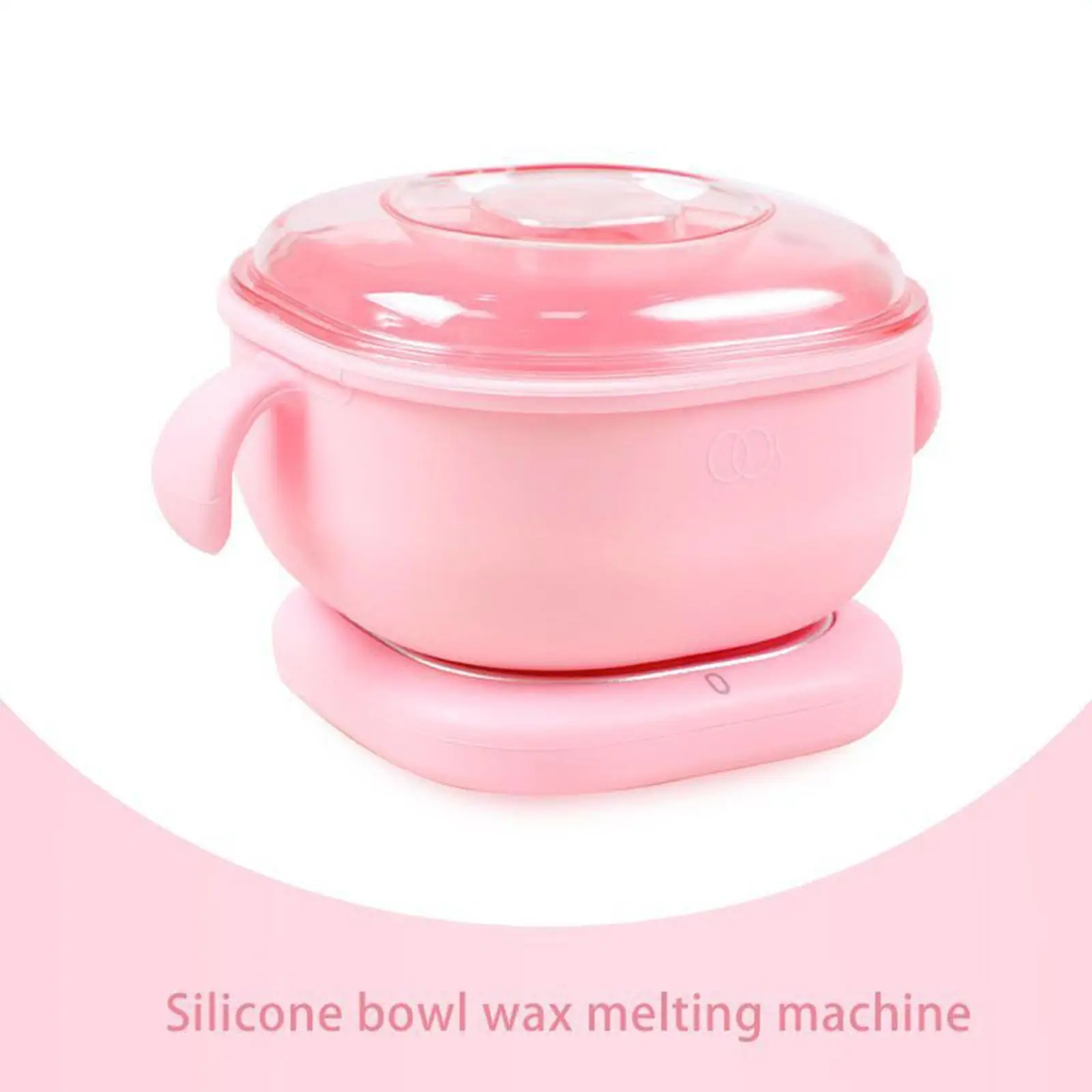 

Silicone Bowl Wax Heater Machine Hair Removal Wax-melt Depilatory Wax Pot Machine Heating Melter Wax Warmer Melting Base K3j0
