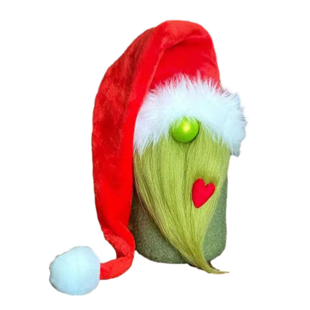 

Christmas Decoration Faceless Dwarf Doll Cloth Cotton Filling Interesting Long Beard Novel Ornaments Polyester