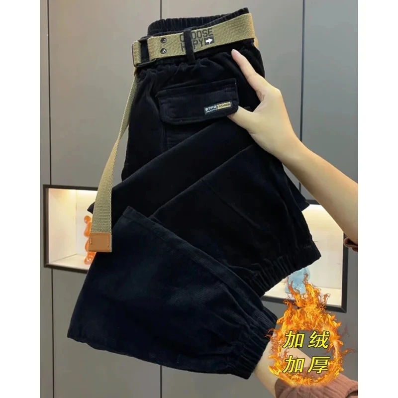 Женские вельветовые шаровары