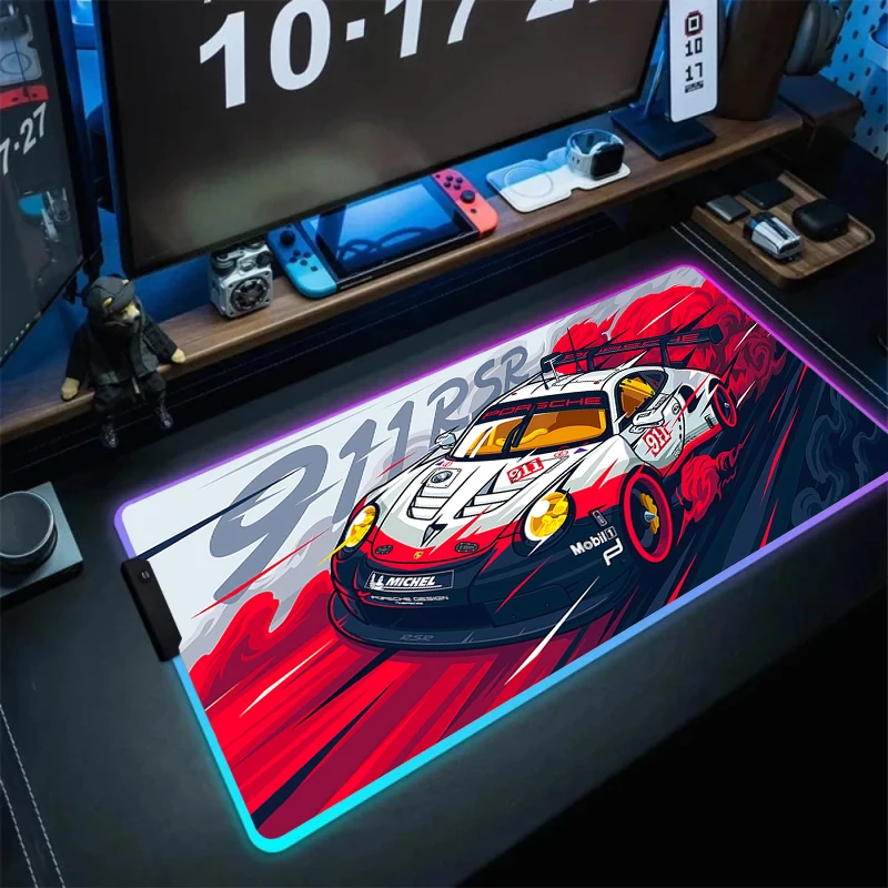 Резиновый коврик для мыши Racing Anime