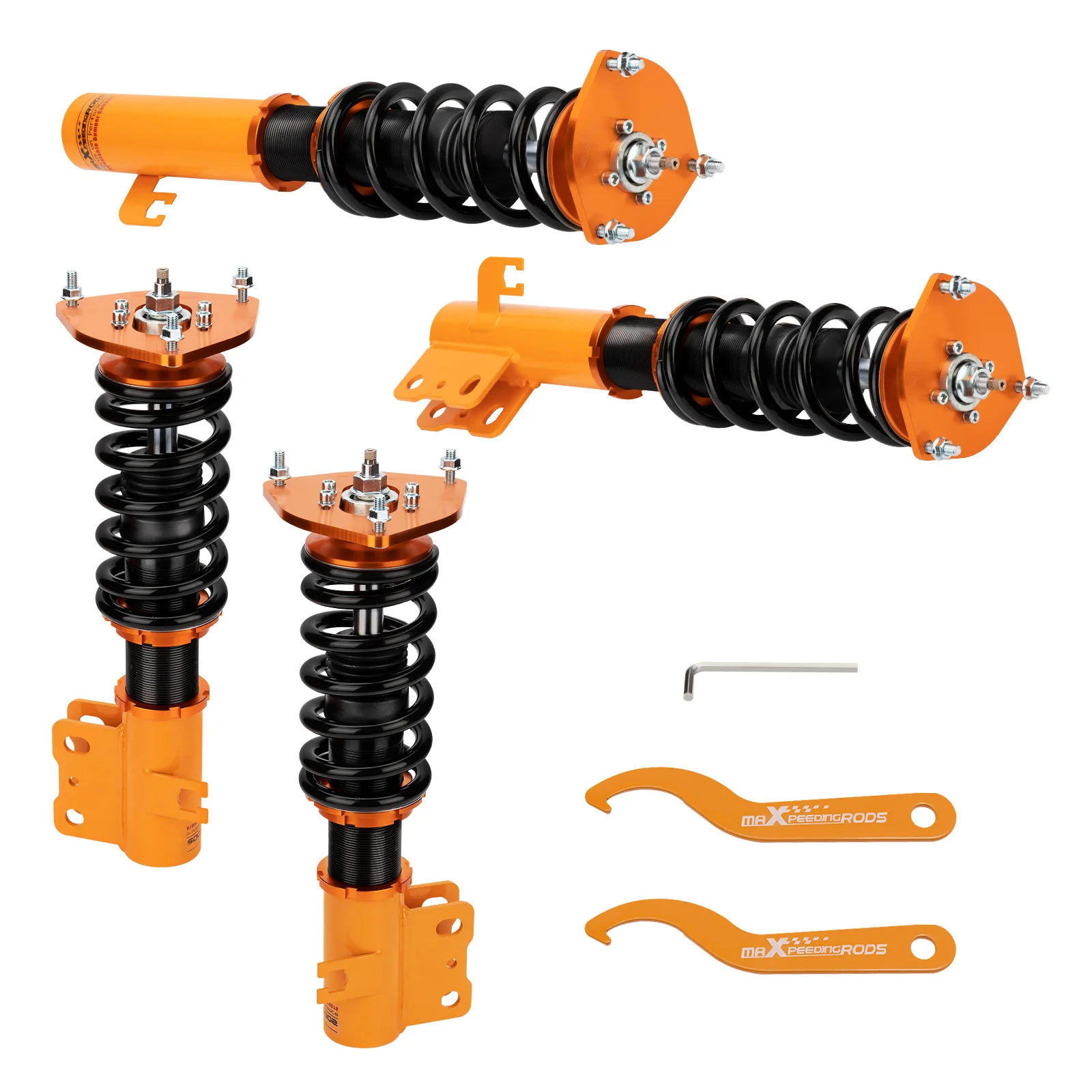

24 Way Adjustable Coilover Lowering Kit For Subaru Forester SF,SF5 SUV 1998-2002 Coilover Springs Lowering Shock Absorbers