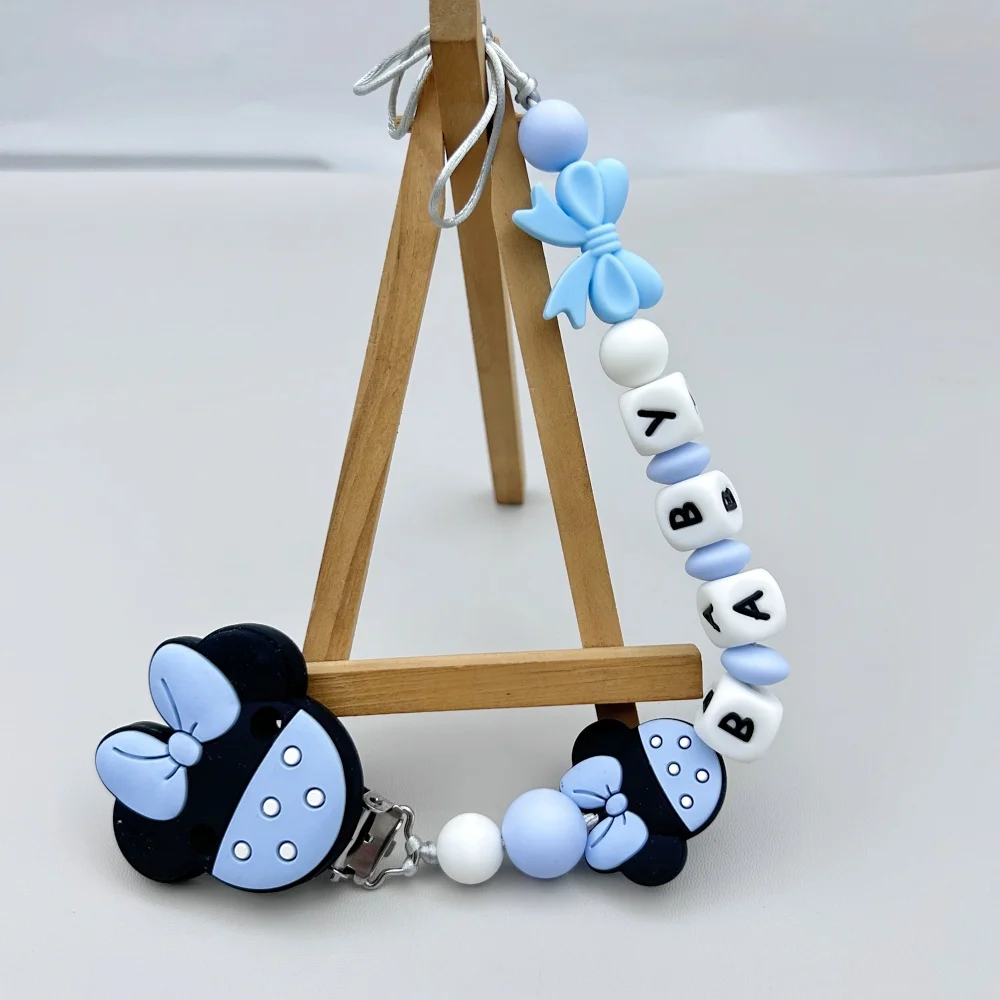 Персонализированная силиконовая подвеска в виде английского алфавита с именем